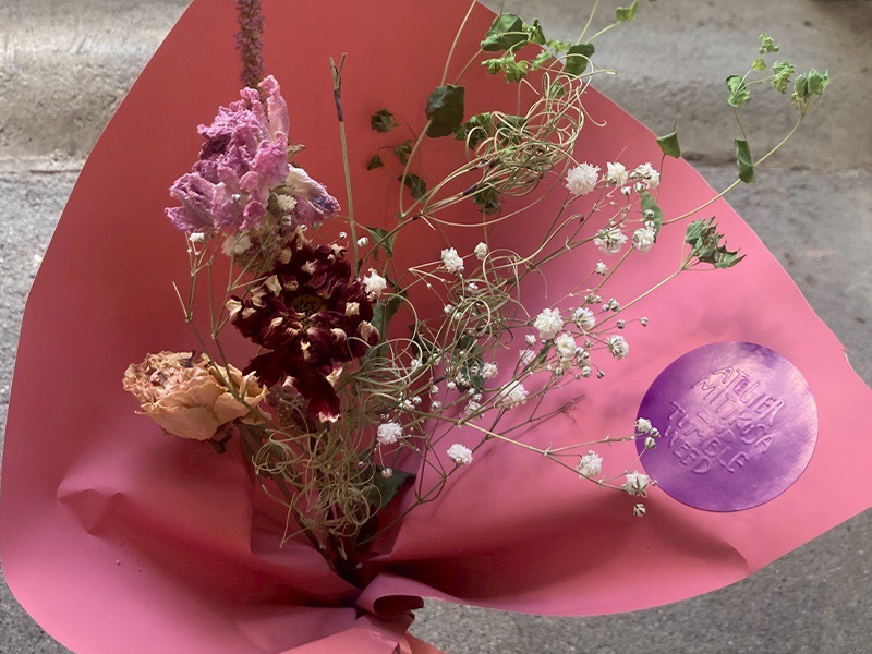 記念日の花